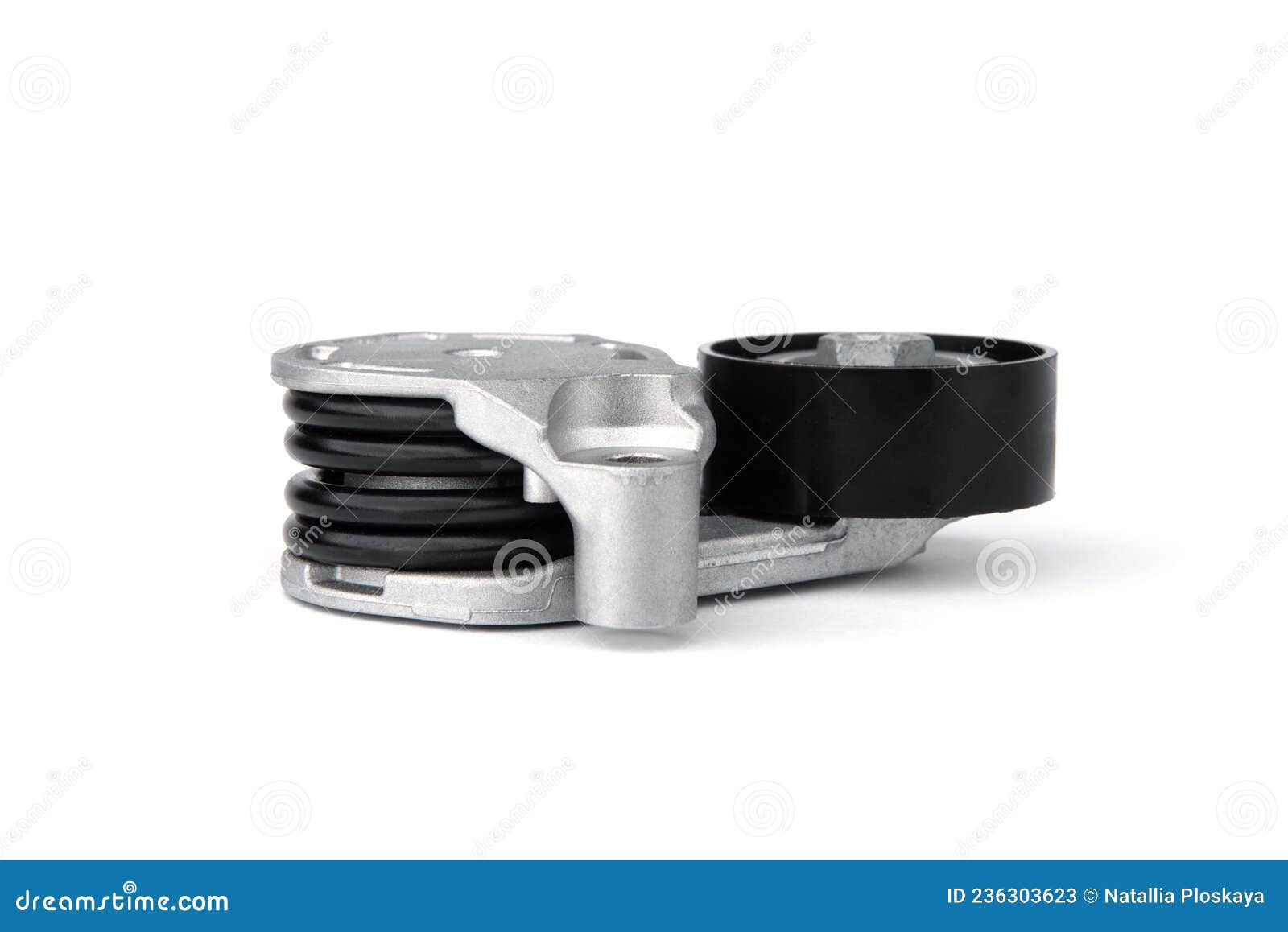 Car Belt Tensioner Isolated on White Background. Stock Image Image of