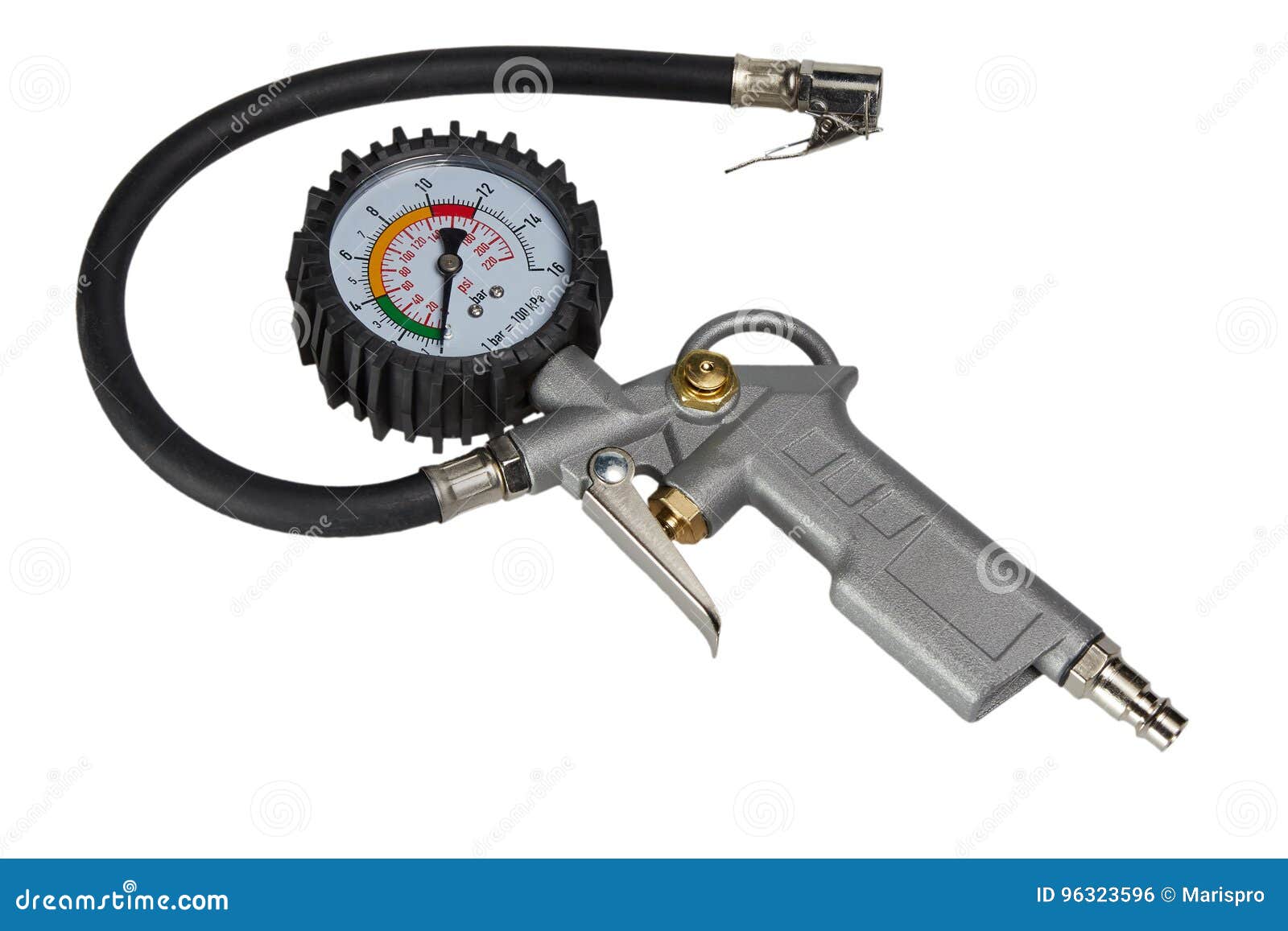 Almencla Auto Van Reifendruck Manometer Luftpumpe Dial Compressor Checker Tool
