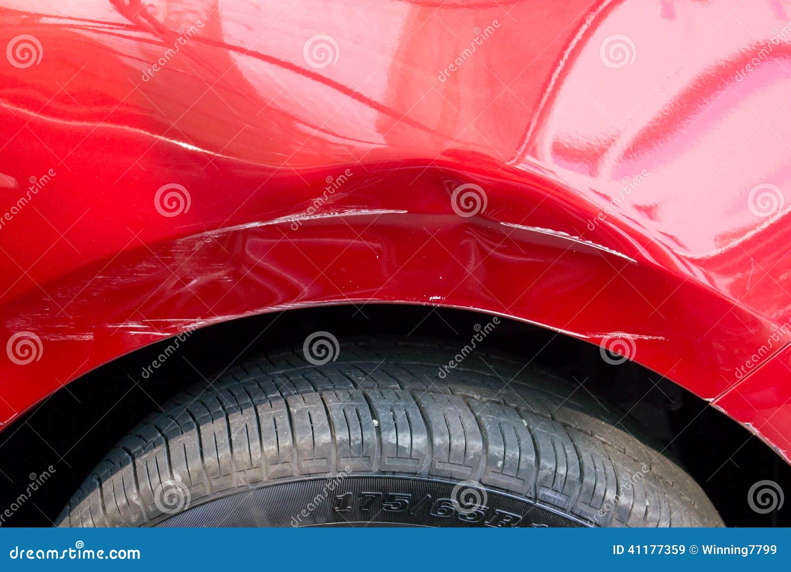 Car body damage stock image. Image of traffic, auto, problems 41177359