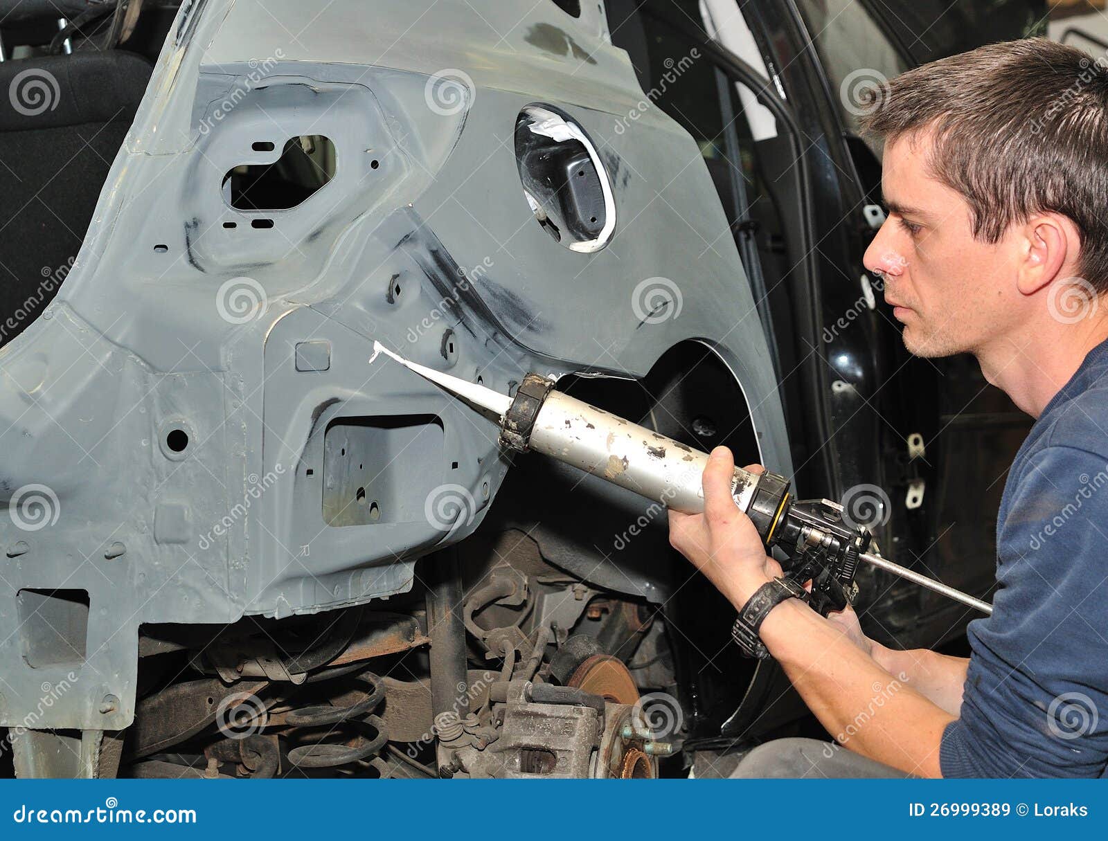 Car Body Work. Royalty Free Stock Images Image 26999389