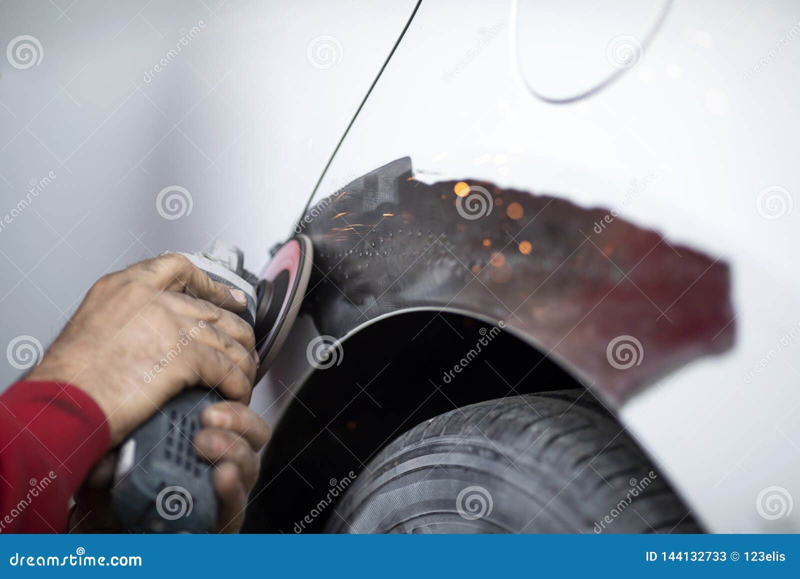 Car Body Repair stock image. Image of factory, activity 144132733