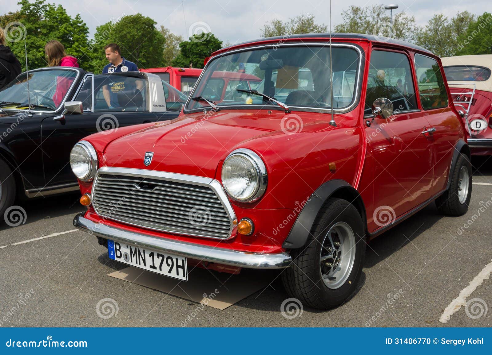 Car British Leyland Mini editorial image. Image of berlin - 31406770