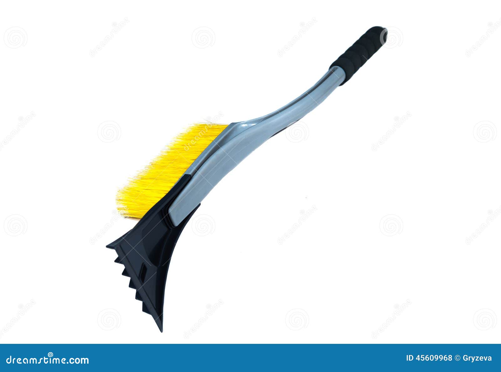 Car Brush Isolated on White Background Stock Photo Image of window