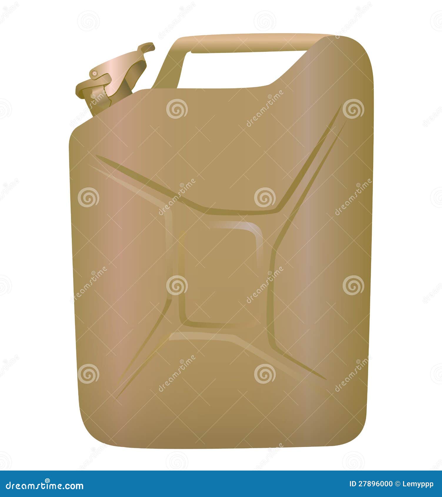 Car canister stock vector. Illustration of diesel, fuel 27896000