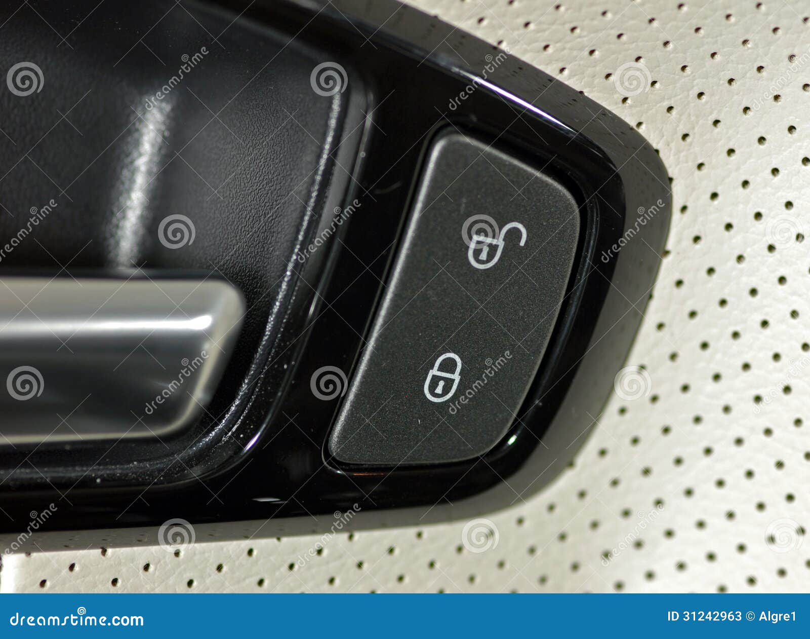 Car central locking button stock image. Image of luxurious 31242963