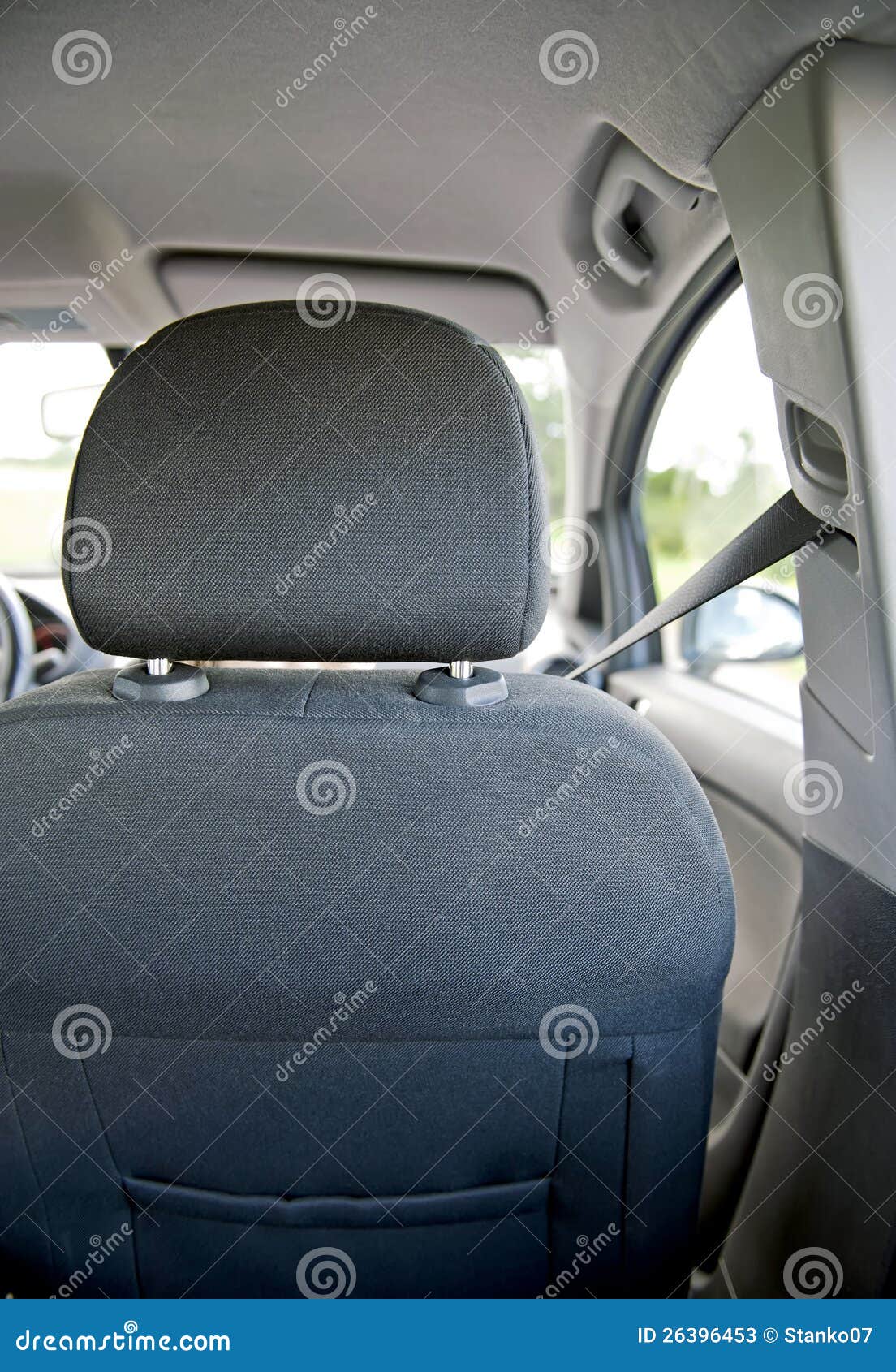 Car chair stock image. Image of airbag, automatic, interior 26396453