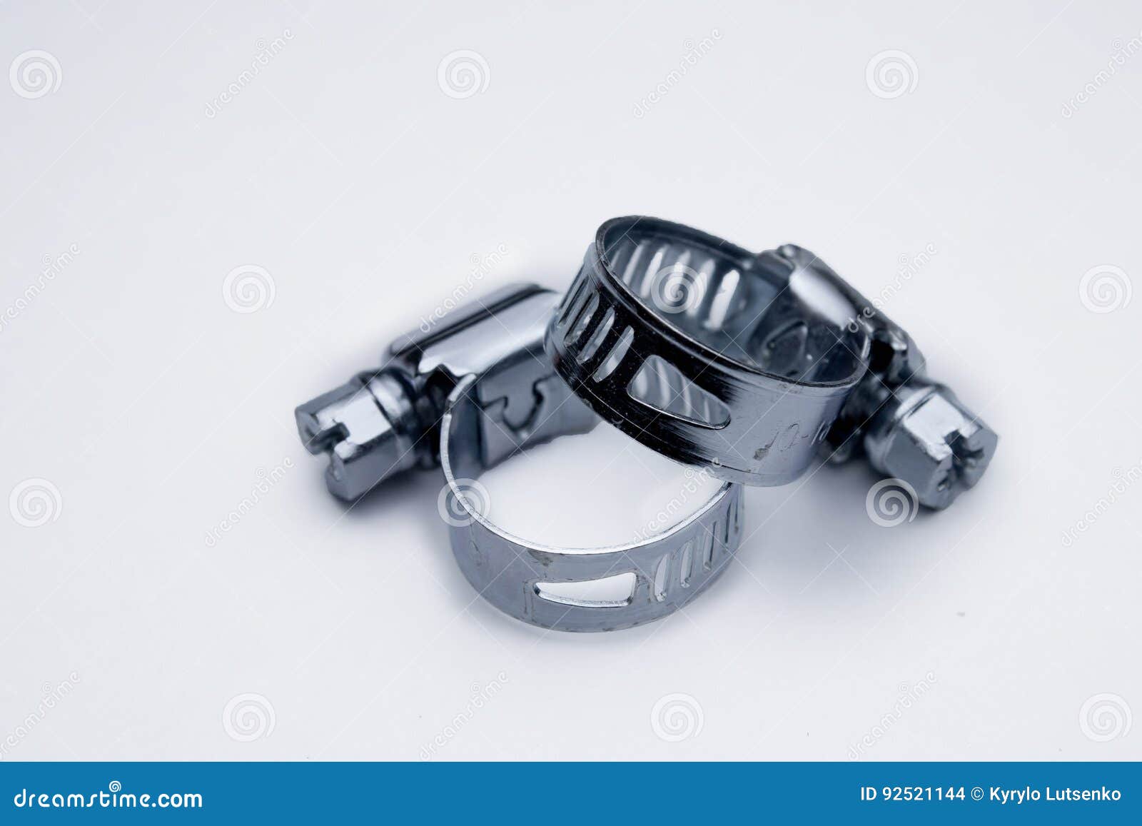Car clamps stock photo. Image of tube, duct, flexible 92521144