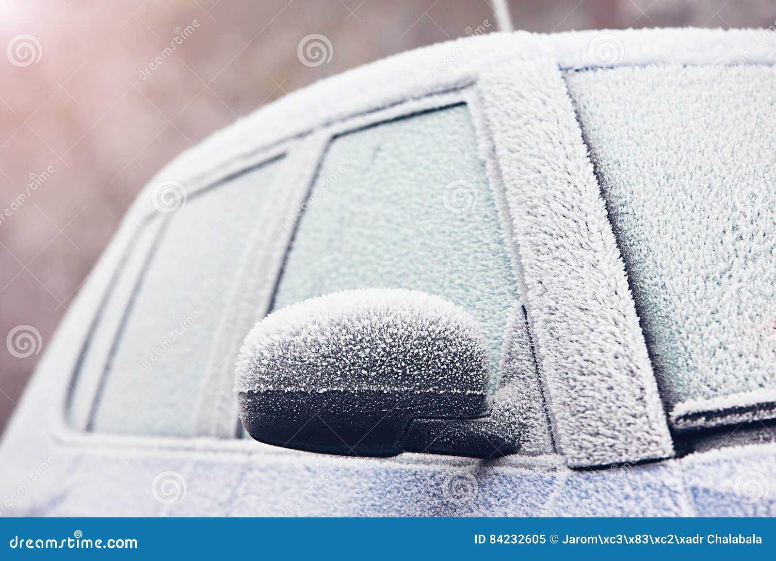 Car covered by icing stock image. Image of textured, journey 84232605