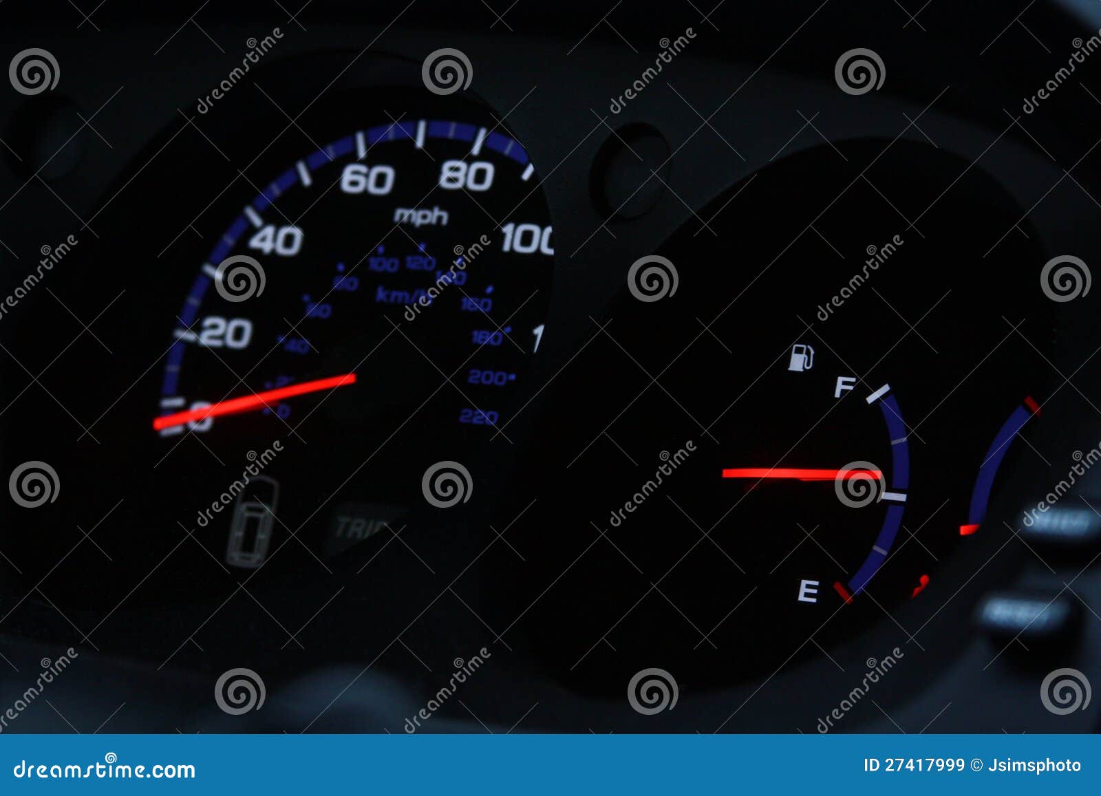 Car dash stock image. Image of auto, light, closeup, board 27417999