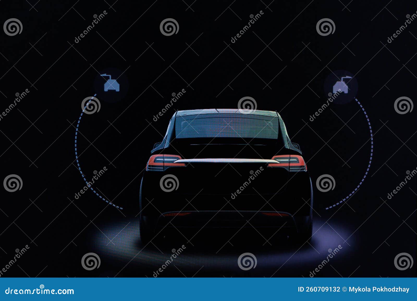 Car Dashboard Screen, Car Interior, Controlling Smart Car Setting