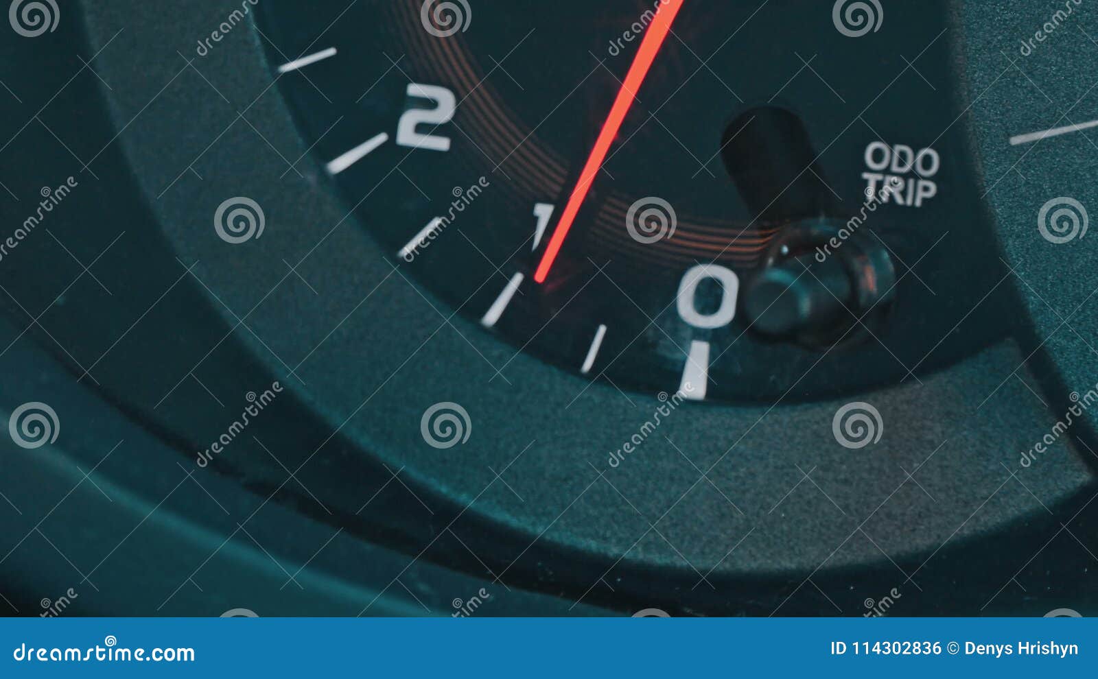 Car Dashboard Seat Belt Warning Light Stock Footage Video of dial