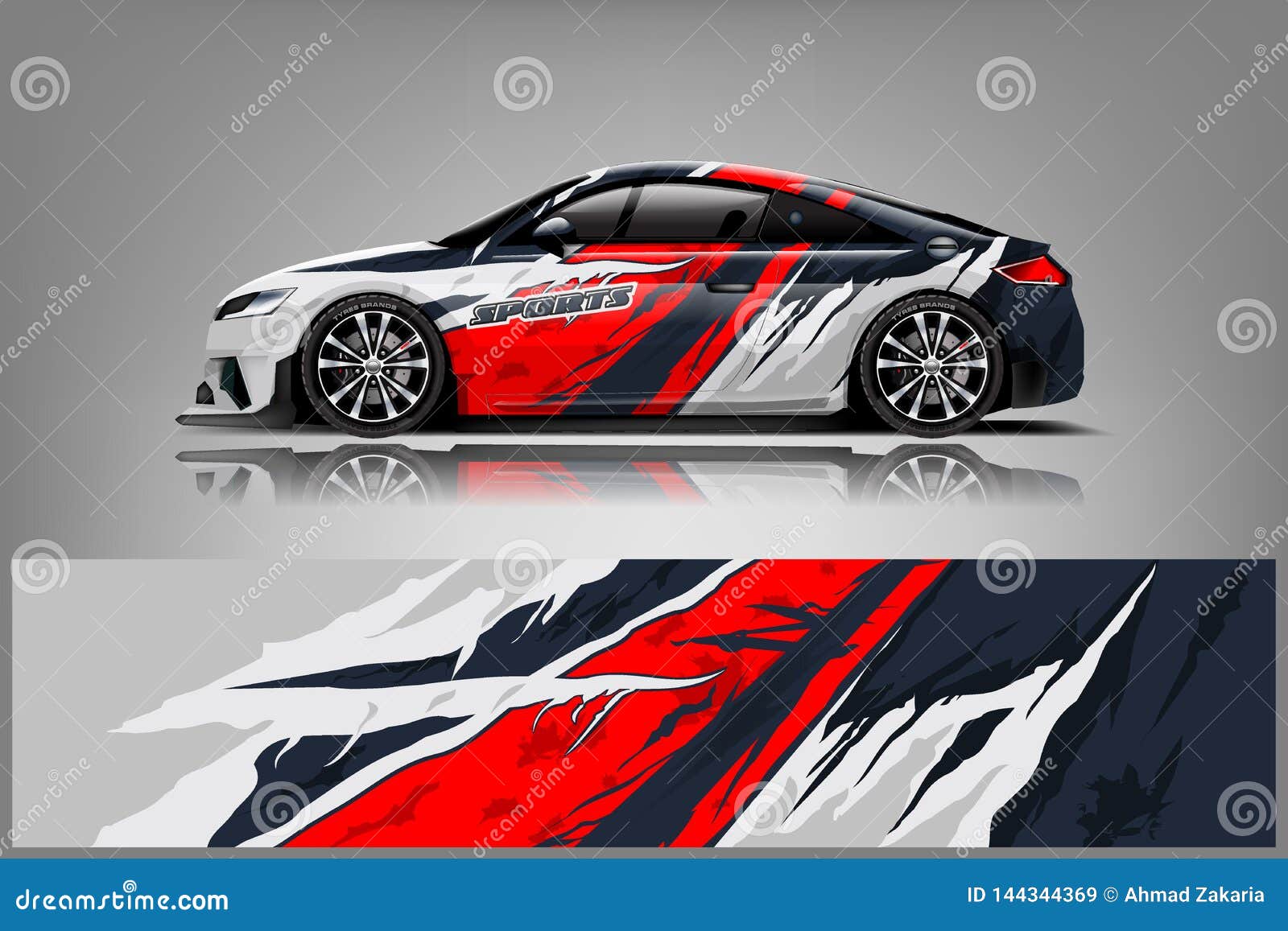 car decal wrap  . graphic abstract stripe racing background kit s for adventure and li