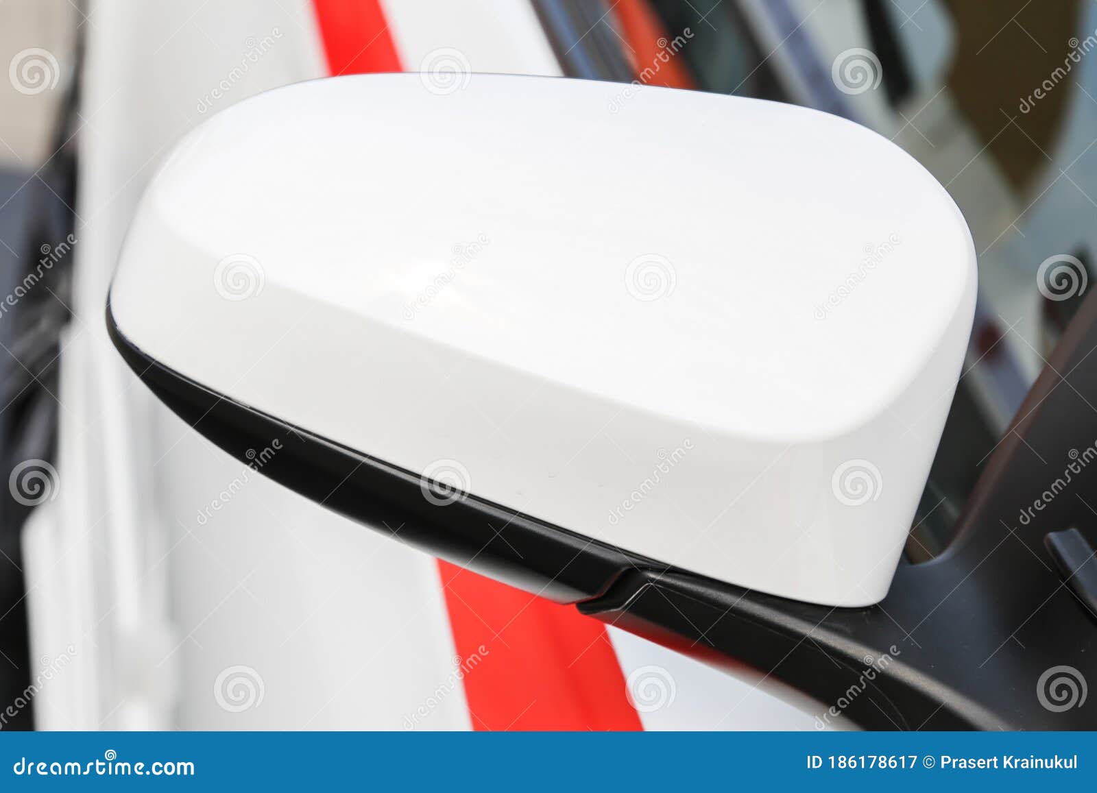 Car Detail, Side Car Mirror Closeup Stock Image Image of model