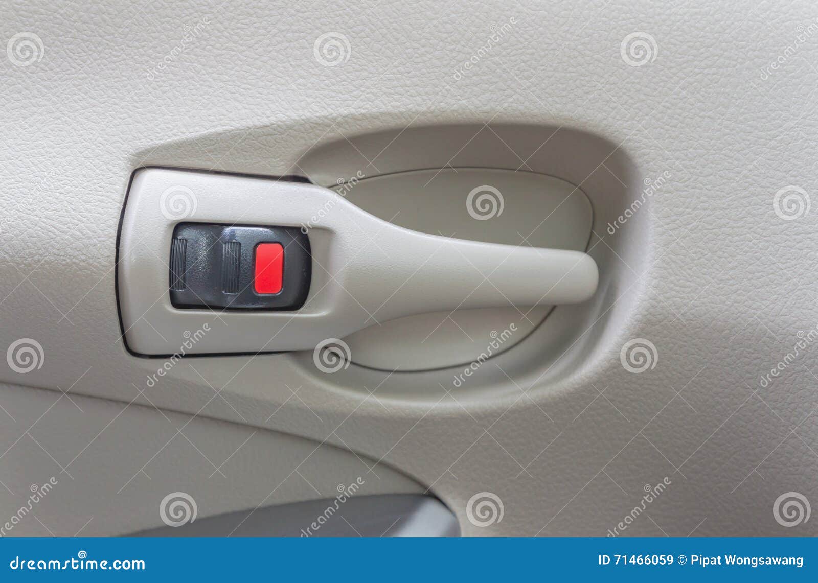 Car door lock stock image. Image of interior, close, detail 71466059