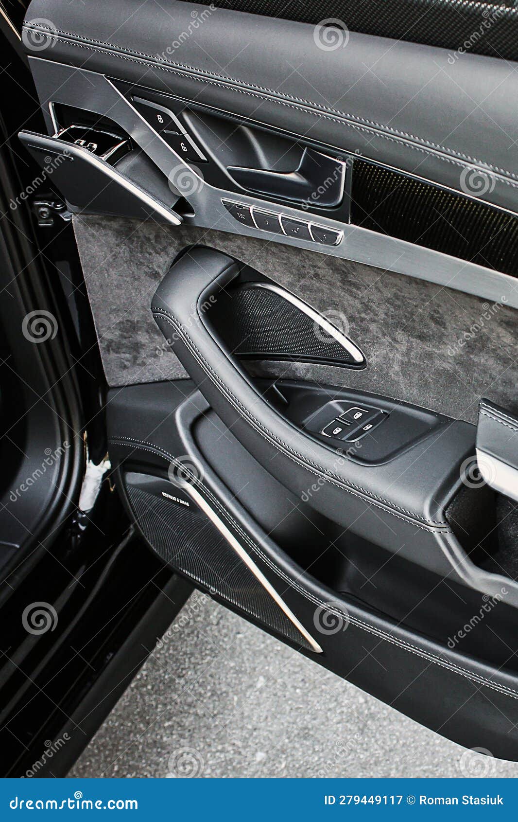 Car Doors. Car Interior Luxury Stock Image Image of concept, elegant