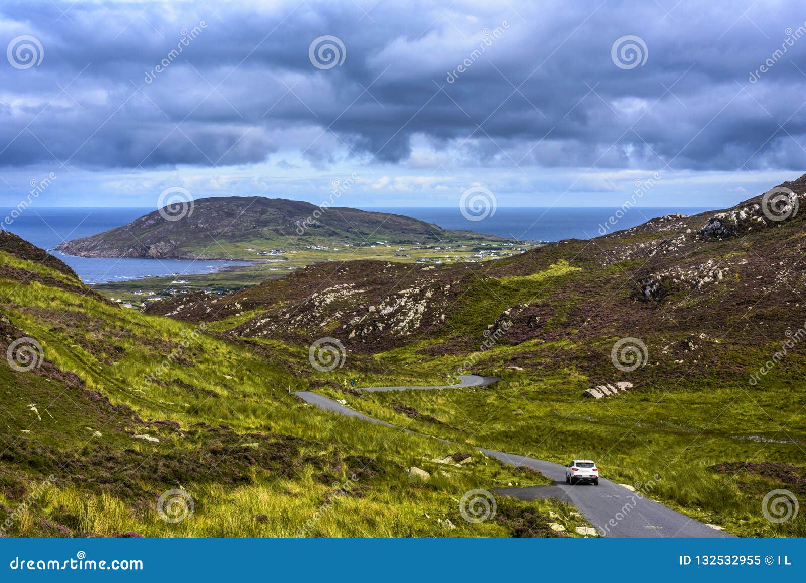 Car Driving On A Lonley Road Through Gap Of Mamore Inishowen County Donegal Ireland Stock Image Image Of Travel Road Car Driving On A Lonley Road Through Gap Of Mamore Inishowen County Donegal Ireland Stock Image Image Of Travel Road