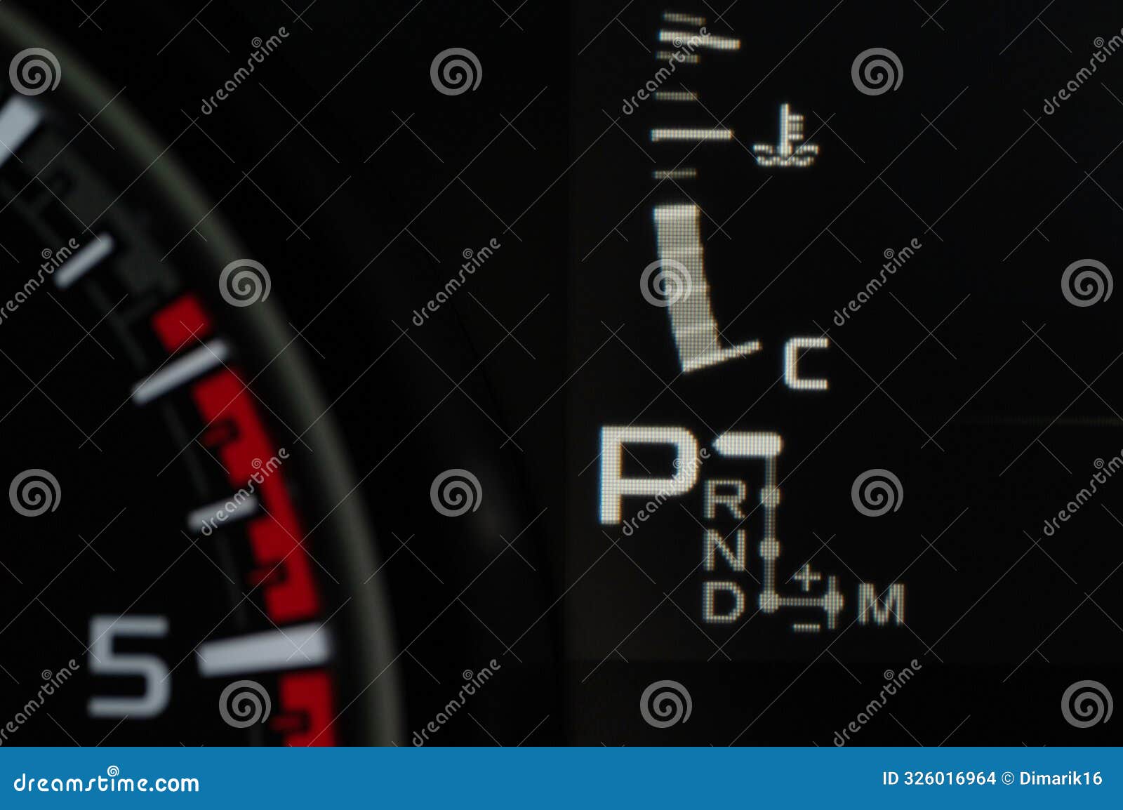 car driving mode and temprature