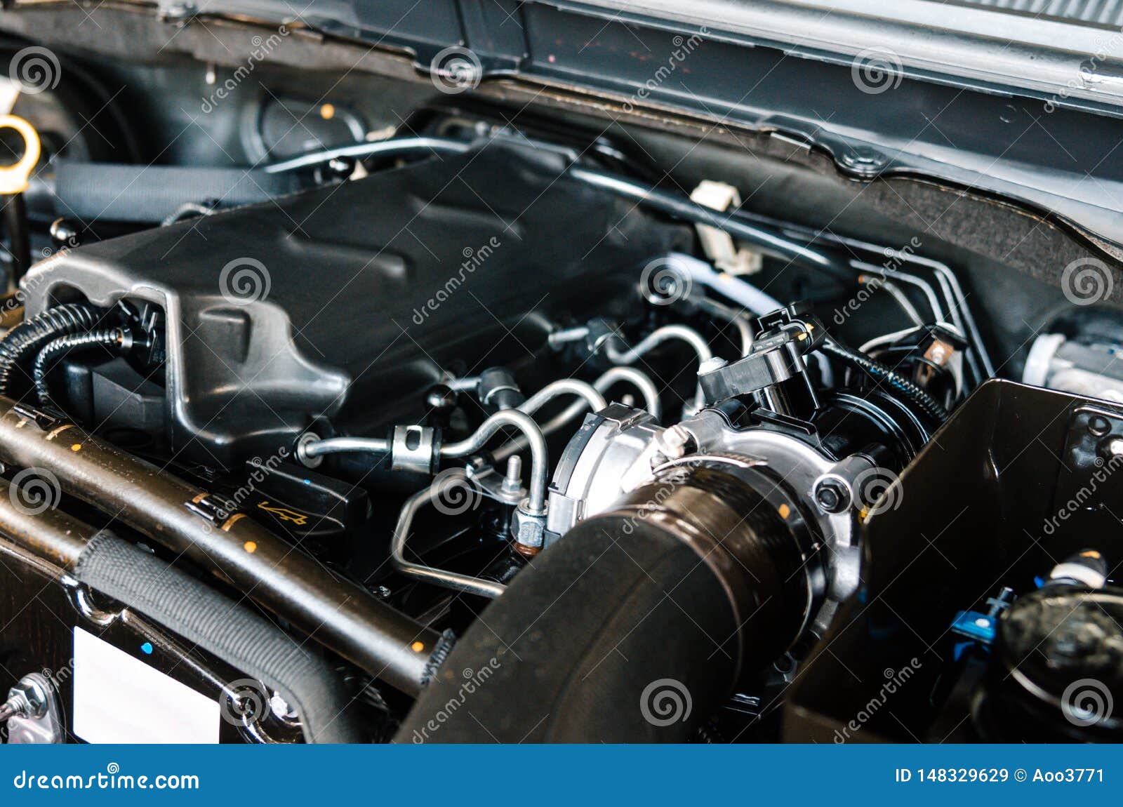 Car engine detail stock image. Image of internal, mechanical 148329629