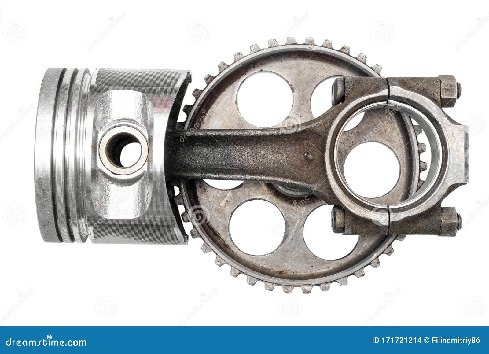 Car engine piston stock photo. Image of machinery, vehicle 171721214