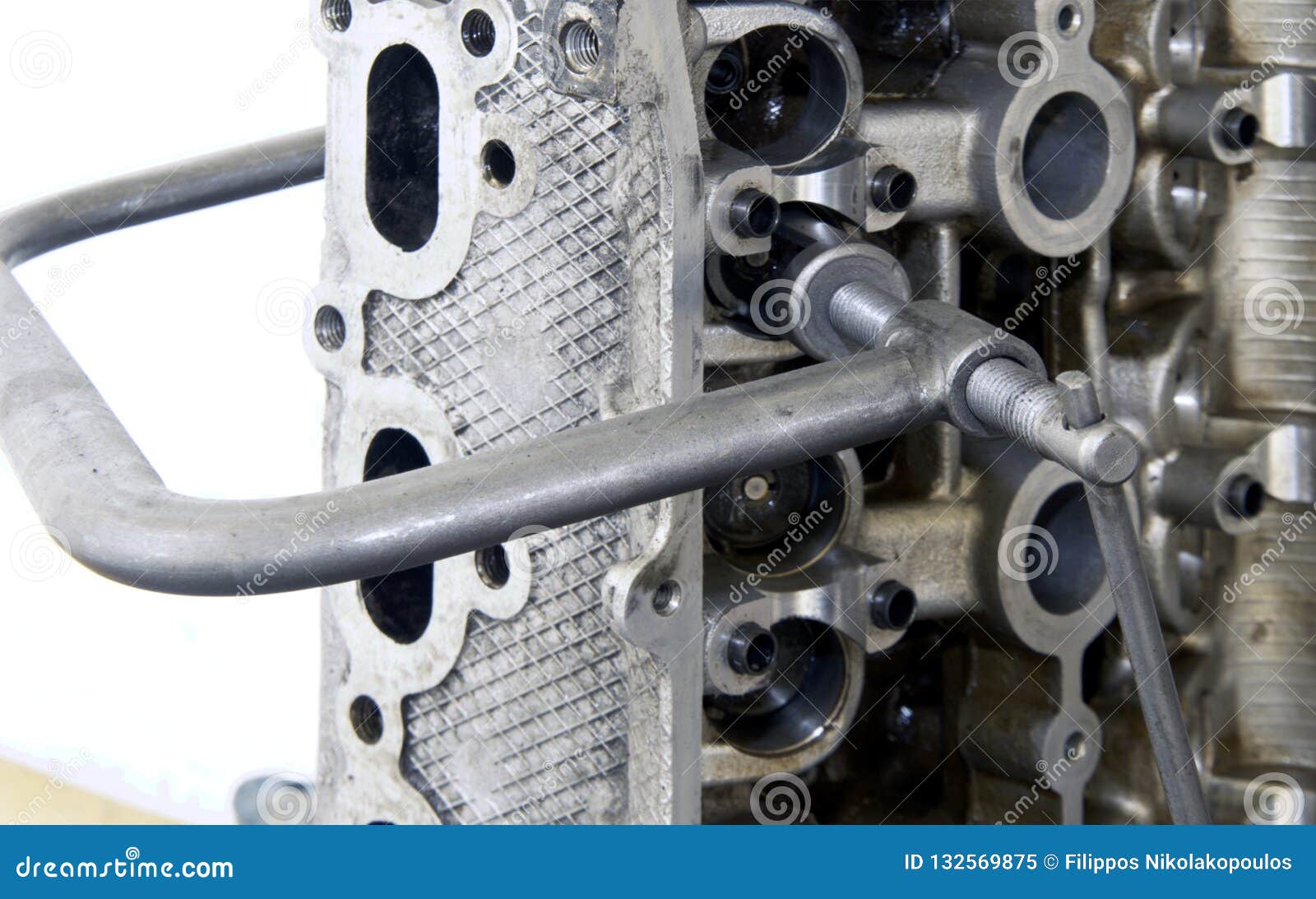 Car Engine Valve Removal Tool Stock Image Image of engineering