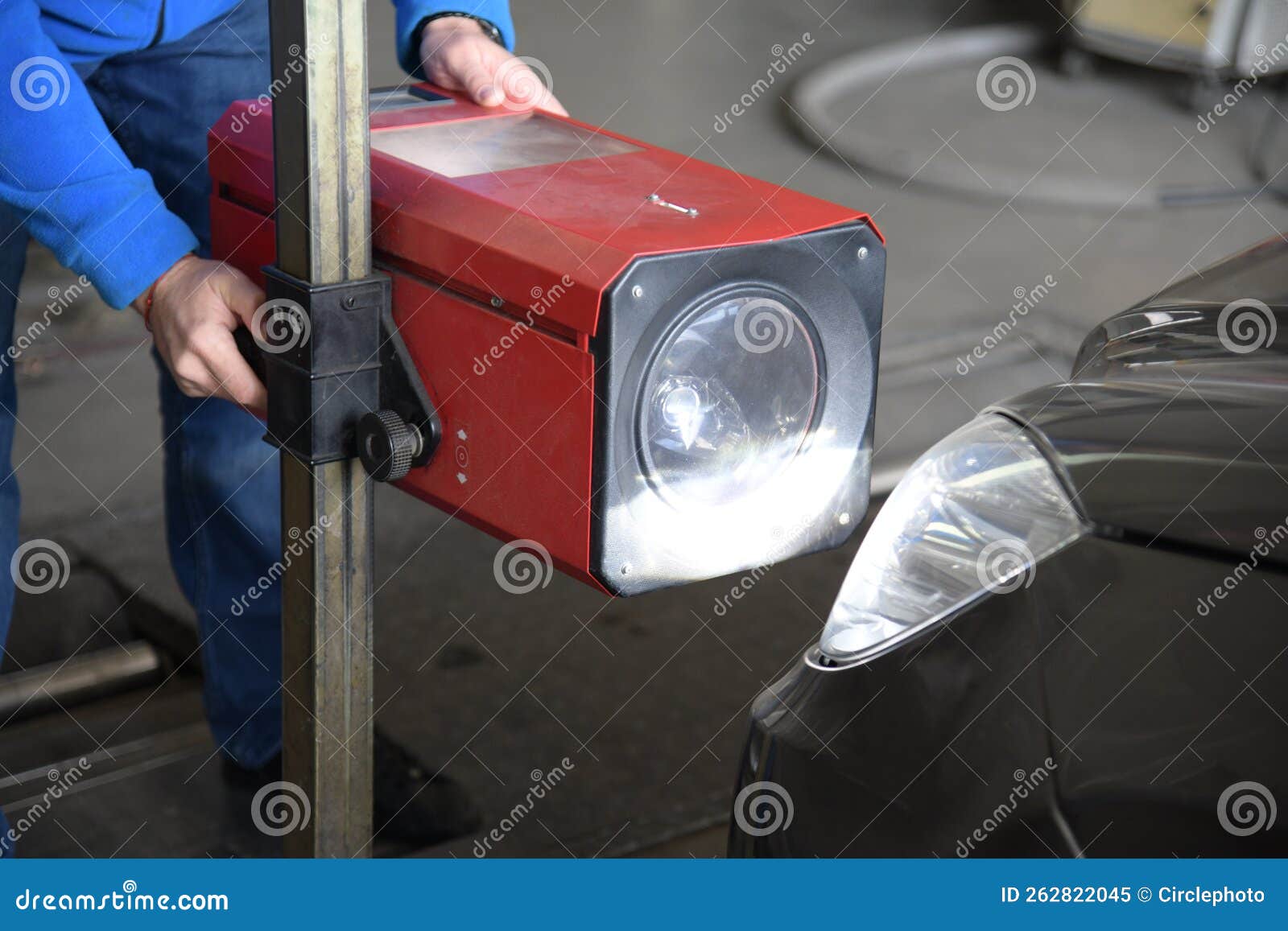 A Car Examined During An Annual Car Inspection Editorial Image Image a-car-examined-during-an-annual-car-inspection-editorial-image-image