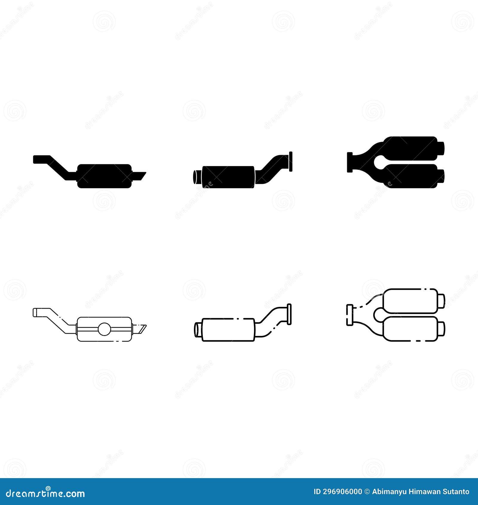 Car exhaust icon vector stock illustration. Illustration of automobile