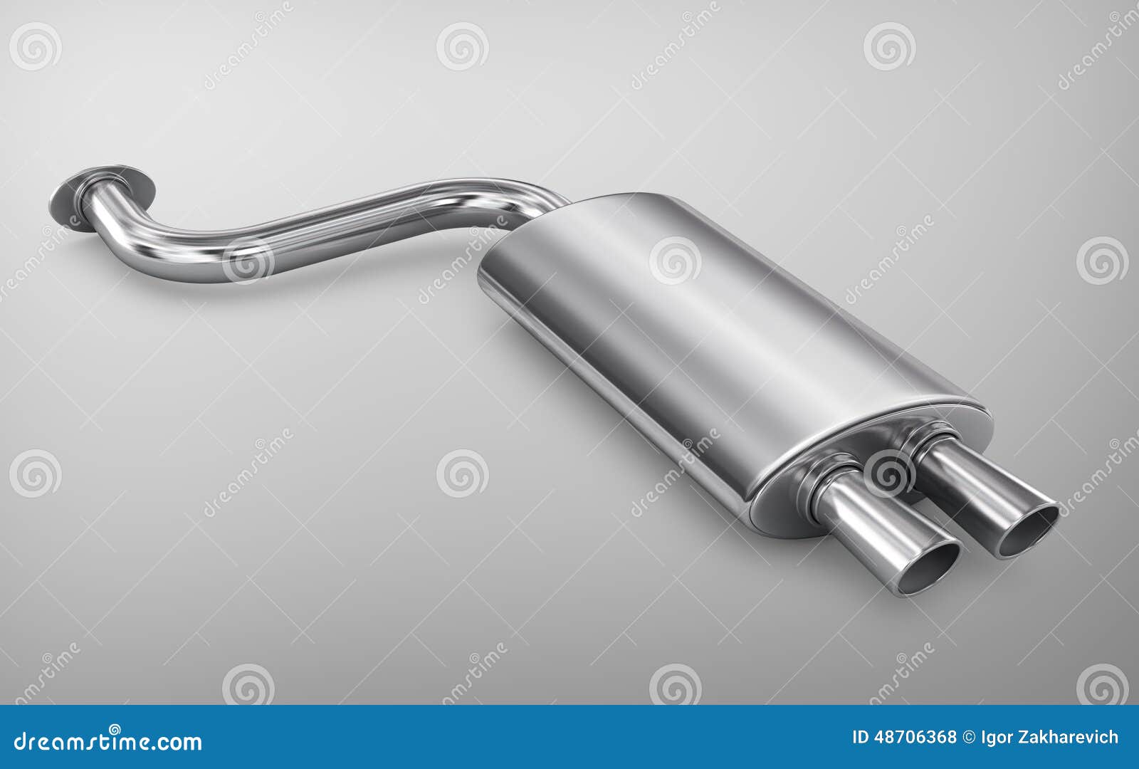 Car's Exhaust Pipe Cartoon Vector | CartoonDealer.com #45282829