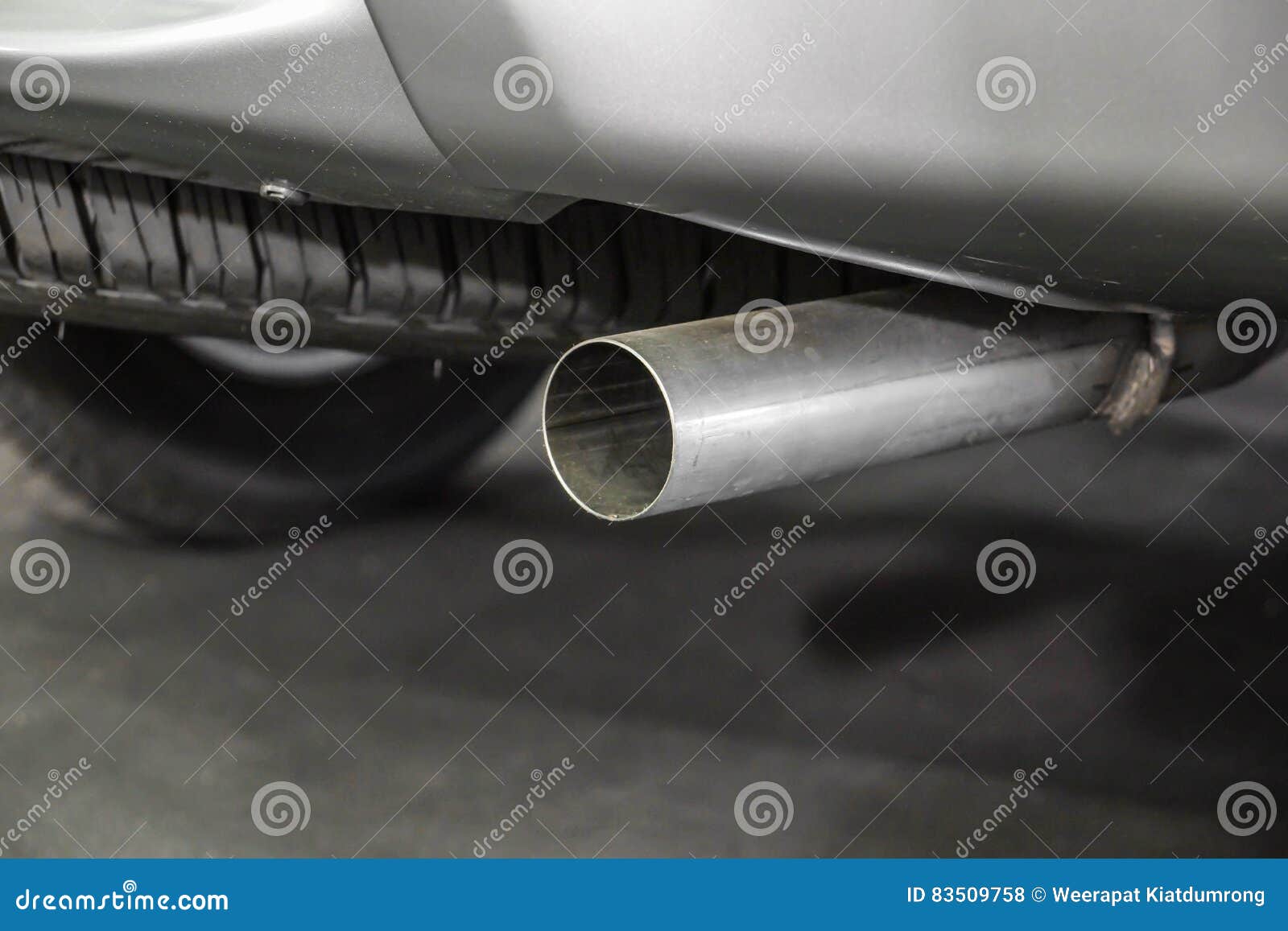 Car exhaust pipe stock photo. Image of lift, traffic 83509758