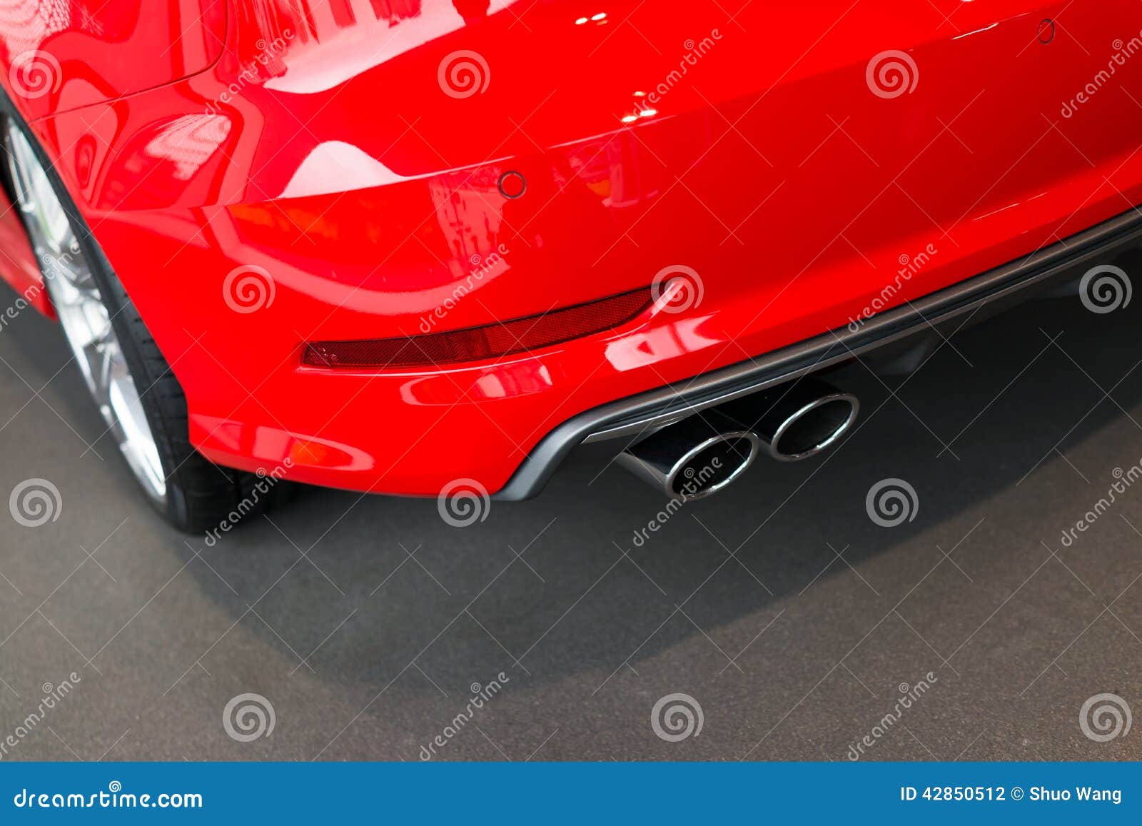 Car exhaust pipe stock photo. Image of congestion, damage 42850512