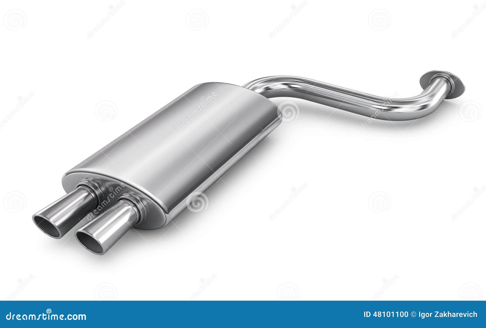 Car Exhaust Pipe stock illustration. Illustration of automobile 48101100