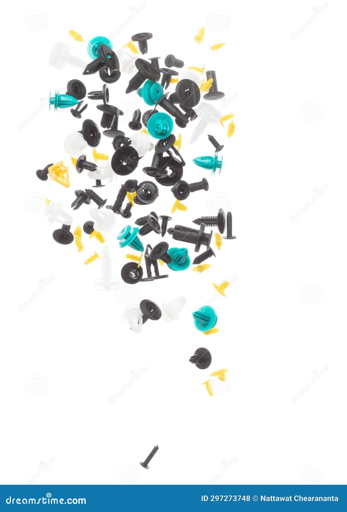 Car Fender Rivets Fly Explosion, Colorful Automobile Fender Rivets