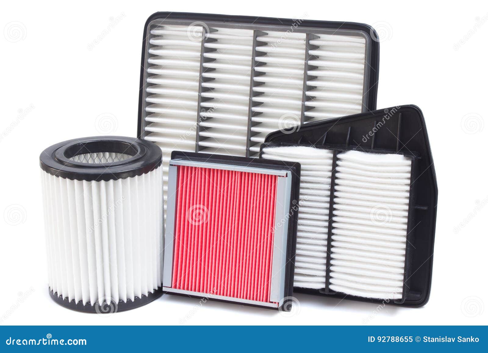 rijstwijn vacuüm Catastrofaal Car filters stock image. Image of mechanical, paper, industry - 92788655