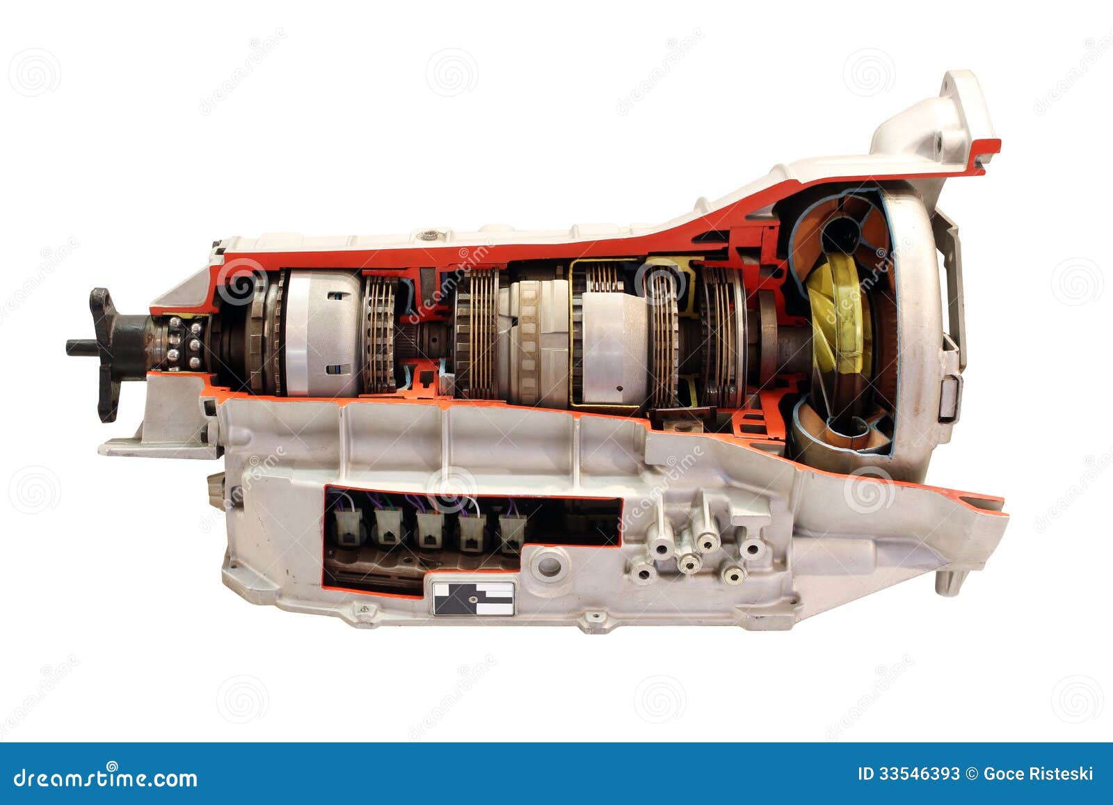 Car gearbox isolated stock image. Image of propulsion 33546393