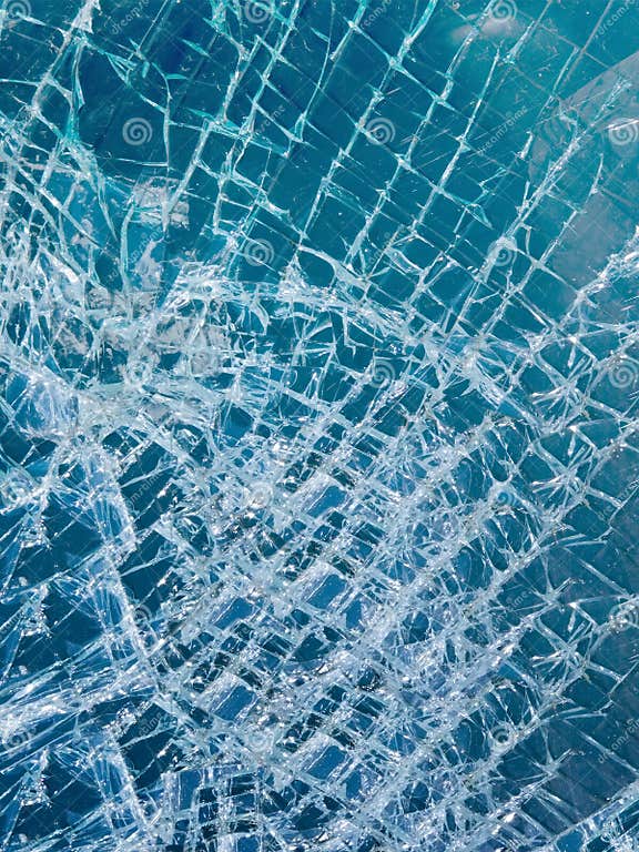Car glass the broken stock photo. Image of glass, abstract 9751970