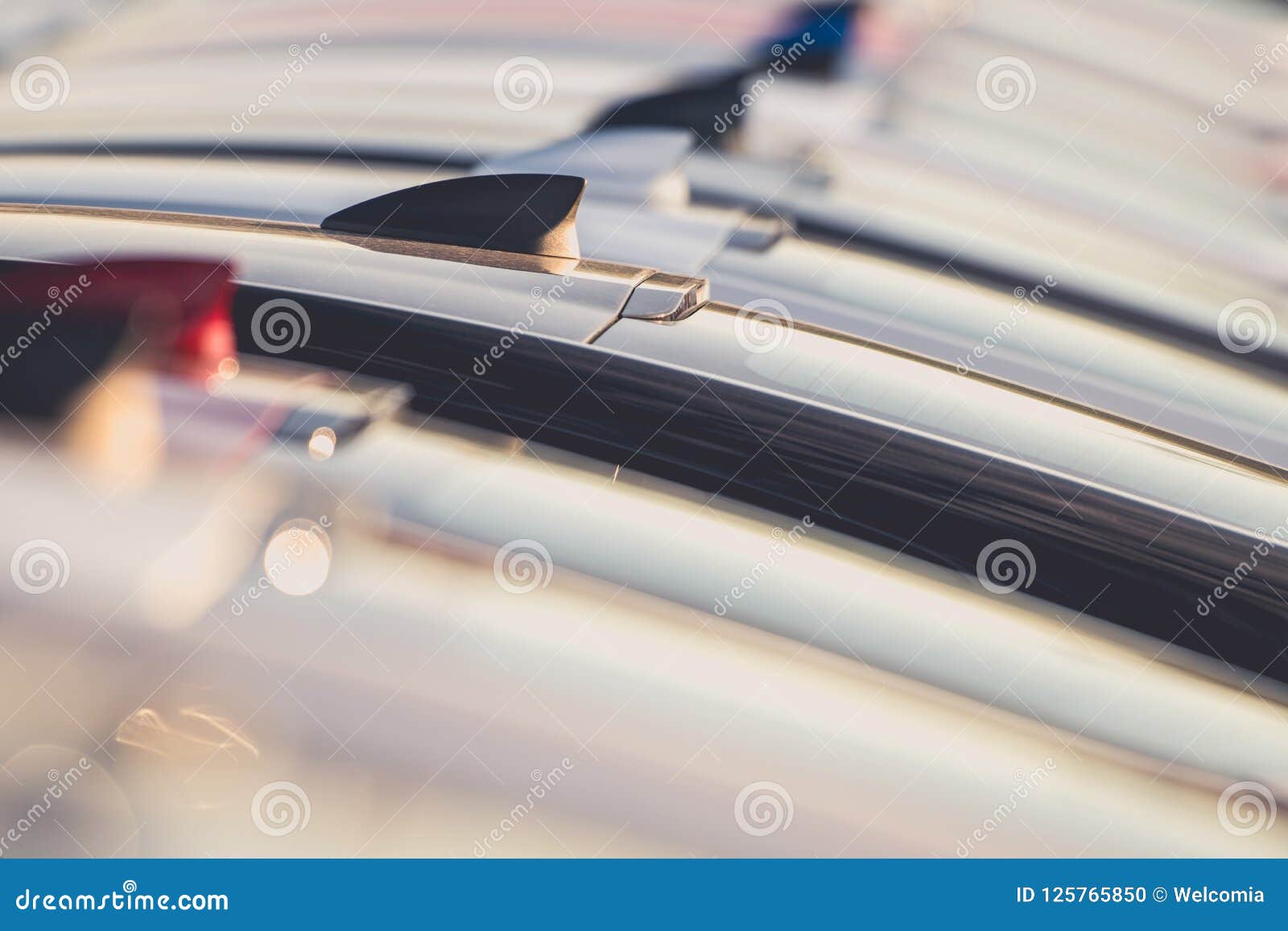 Car GPS Antenna stock photo. Image of modern, satellite 125765850