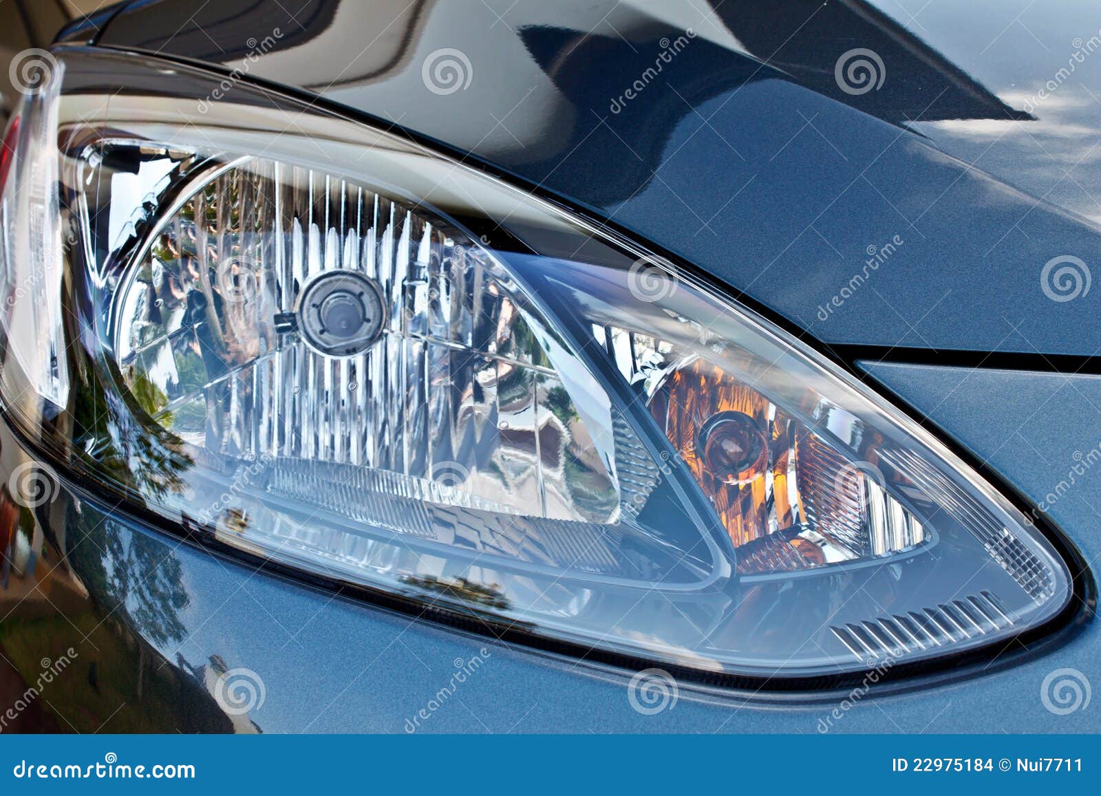 Car head lamp stock photo. Image of lifestyle, auto, headlamp 22975184