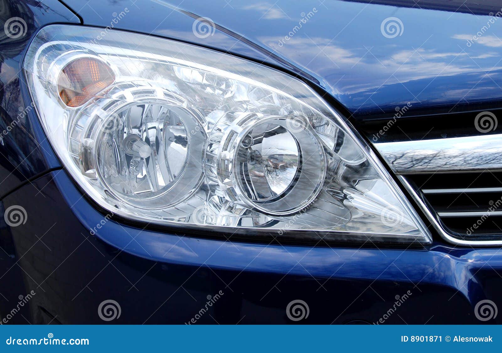 Car head lamp stock image. Image of lustre, headlight 8901871