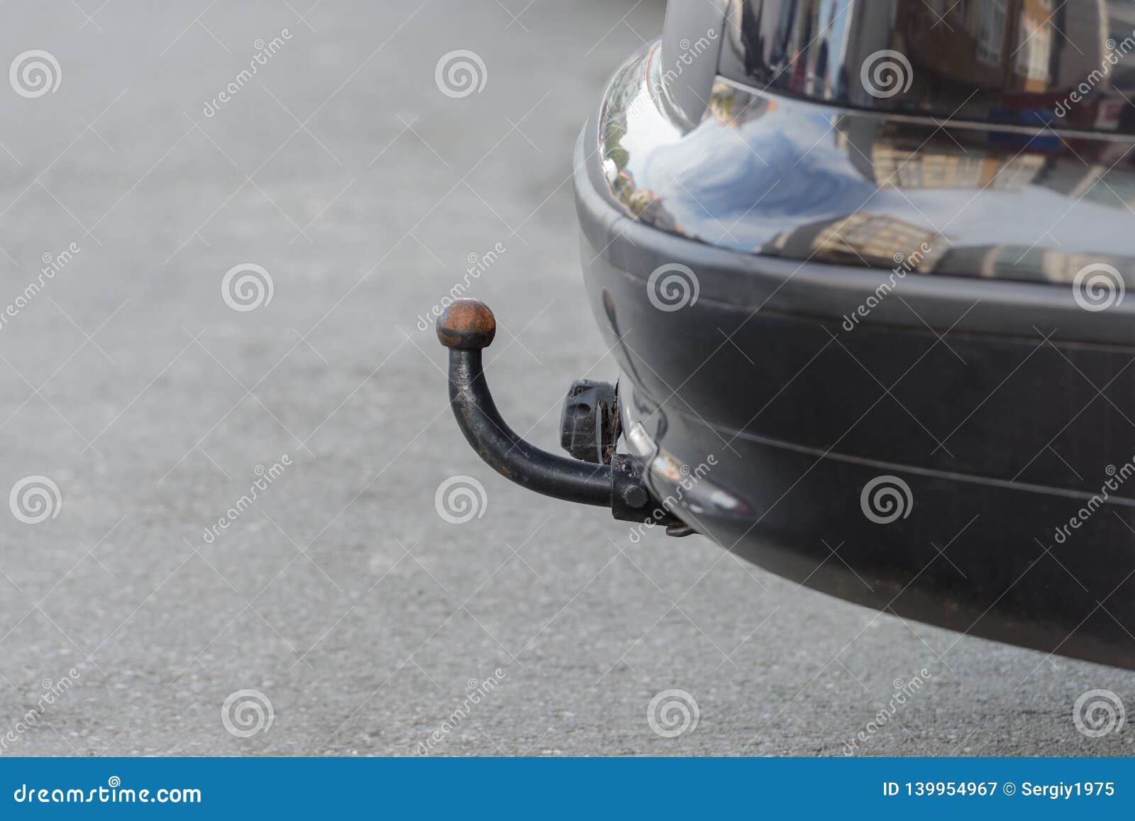 Car hitch closeup stock image. Image of holiday, hitch 139954967
