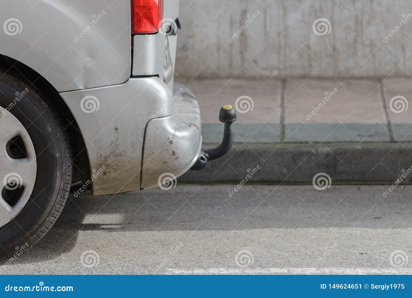 Car hitch closeup stock image. Image of attach, closeup 149624651