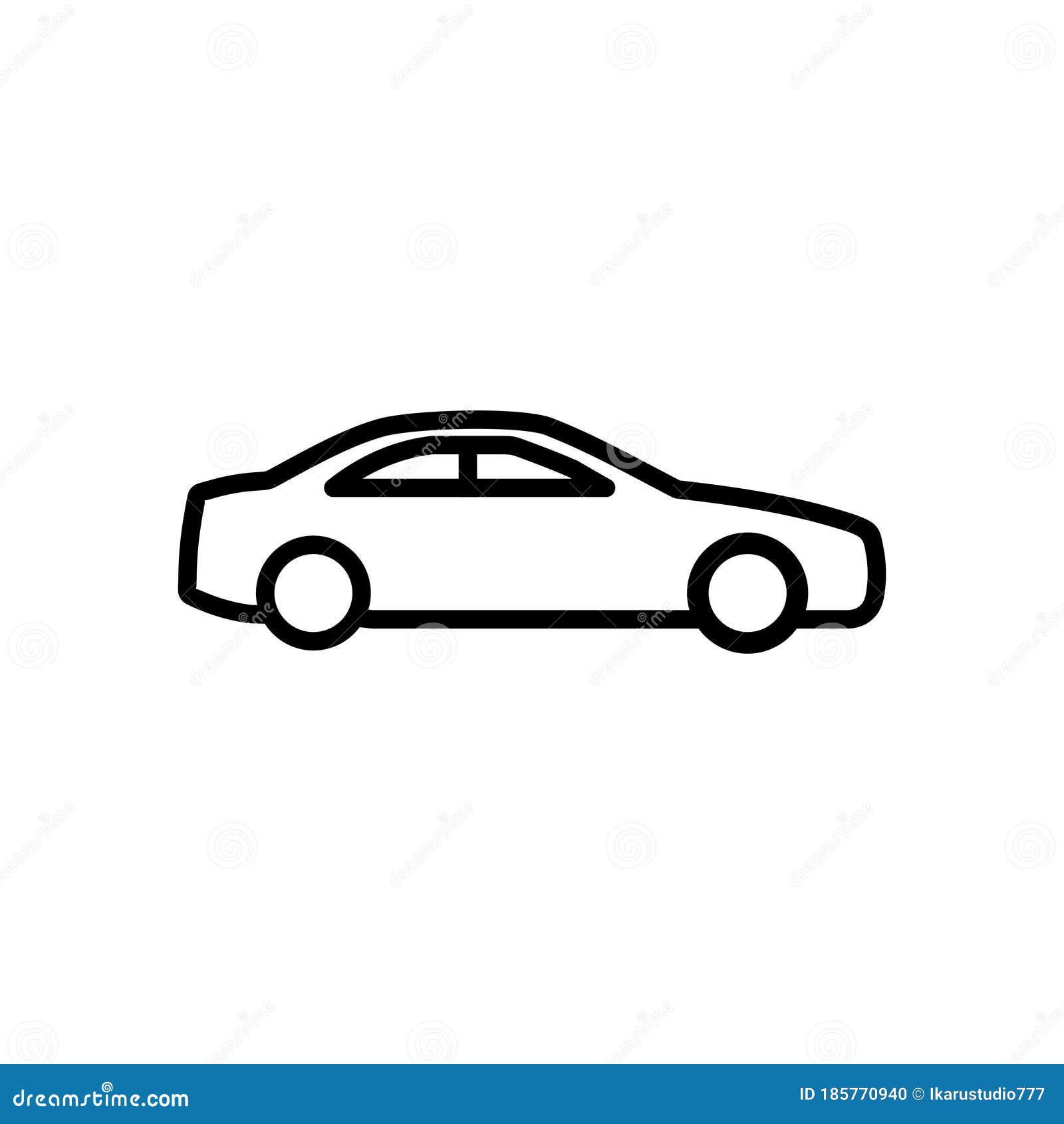 Car icon in simple style (881409)