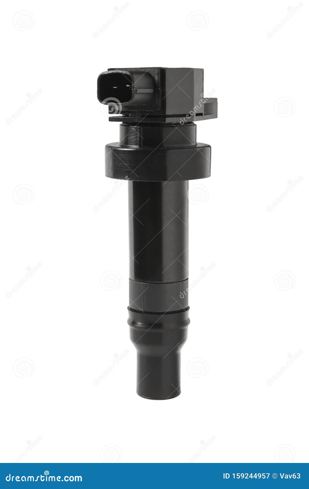 Car ignition coil stock image. Image of direct, object 159244957