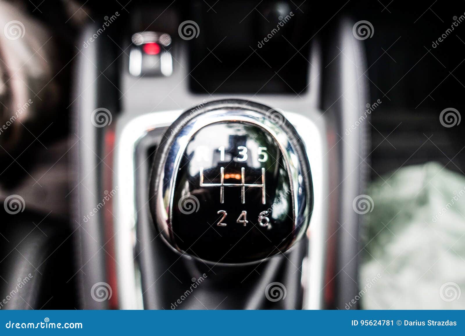 Car Interior Detail, the Gear Shift Lever Stock Image Image of detail