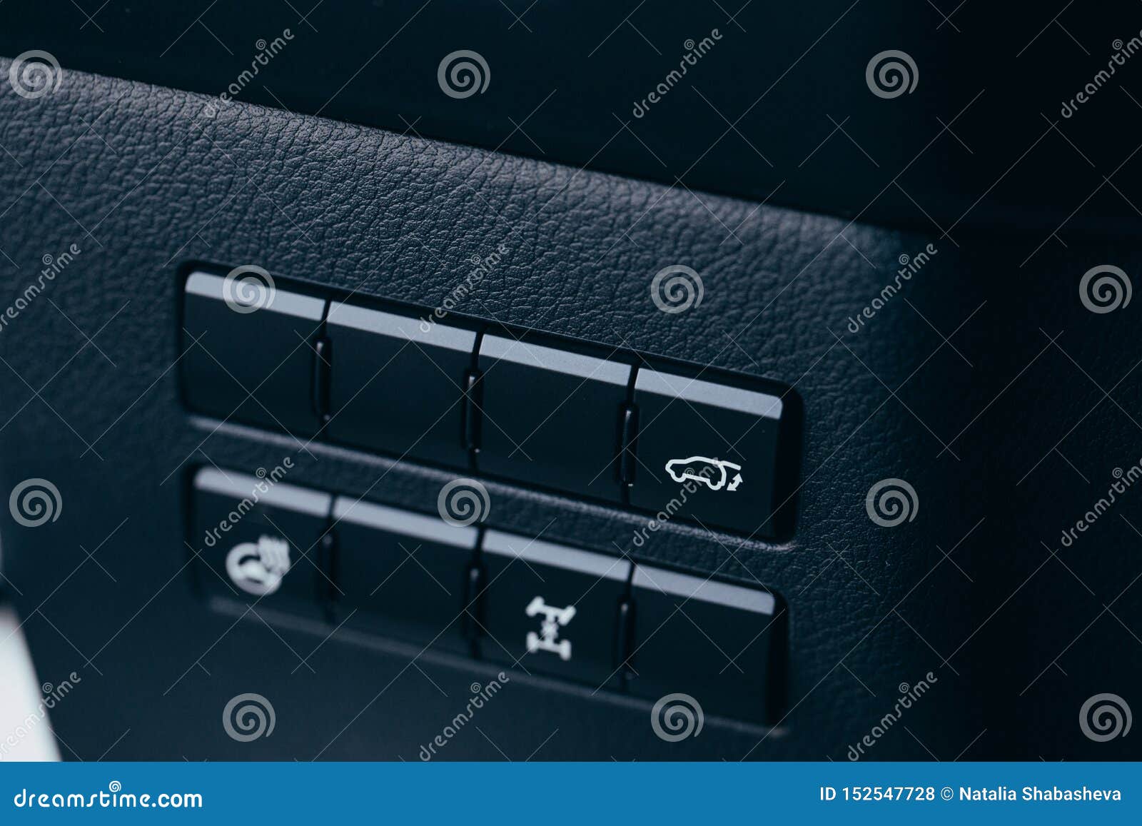 Car Interior Devices, the Concept of Driving Modern Car Interior Button Stock Photo Image of