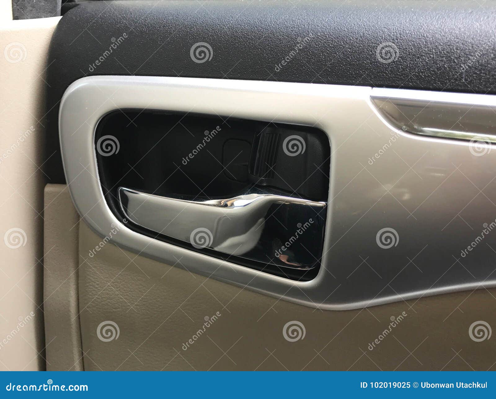 Car interior door handle stock image. Image of interior 102019025