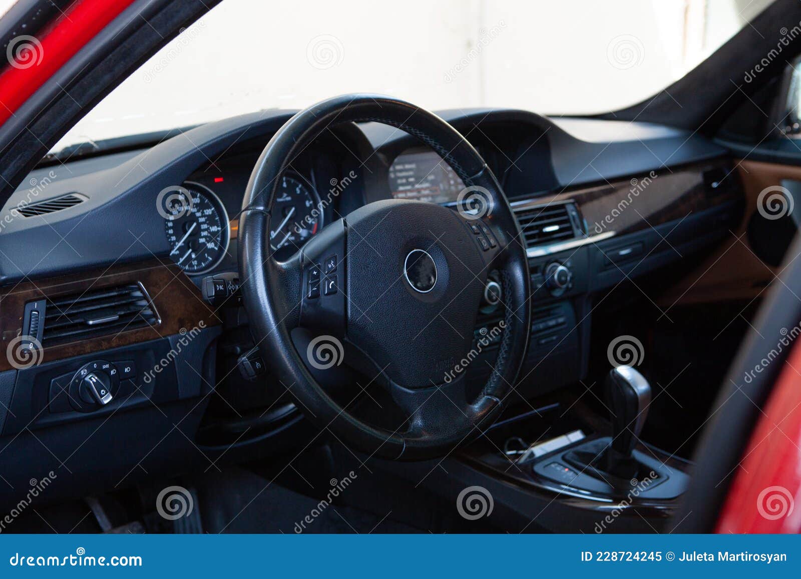 Car interior side stock image. Image of vehicle, technology - 228724245