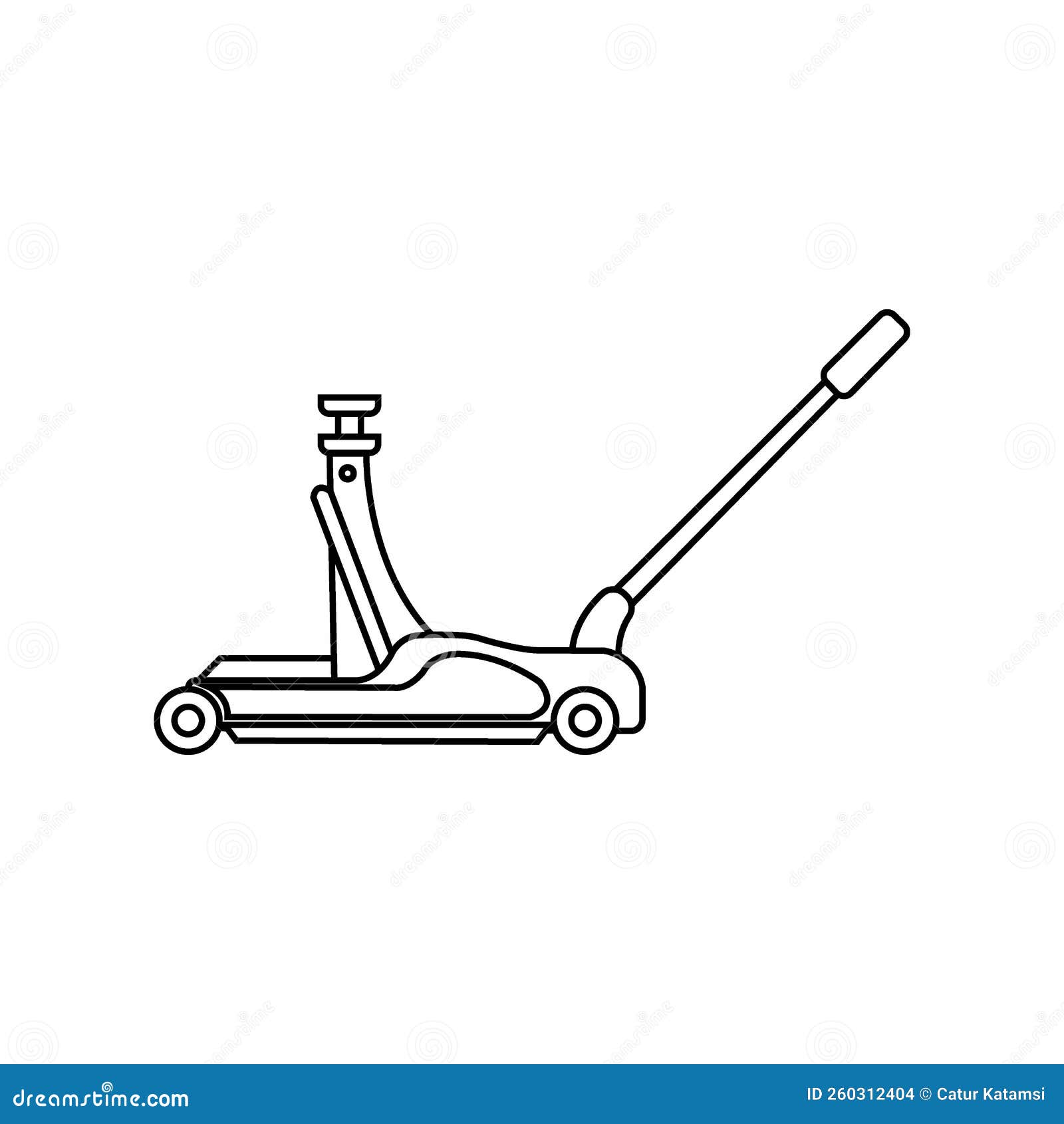 Car jack icon logo vector stock illustration. Illustration of