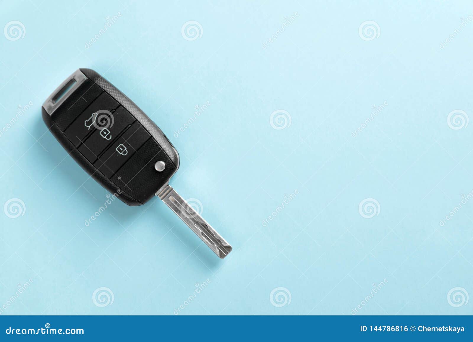 Download Car Key On Color Background, Stock Photo - Image of space ...