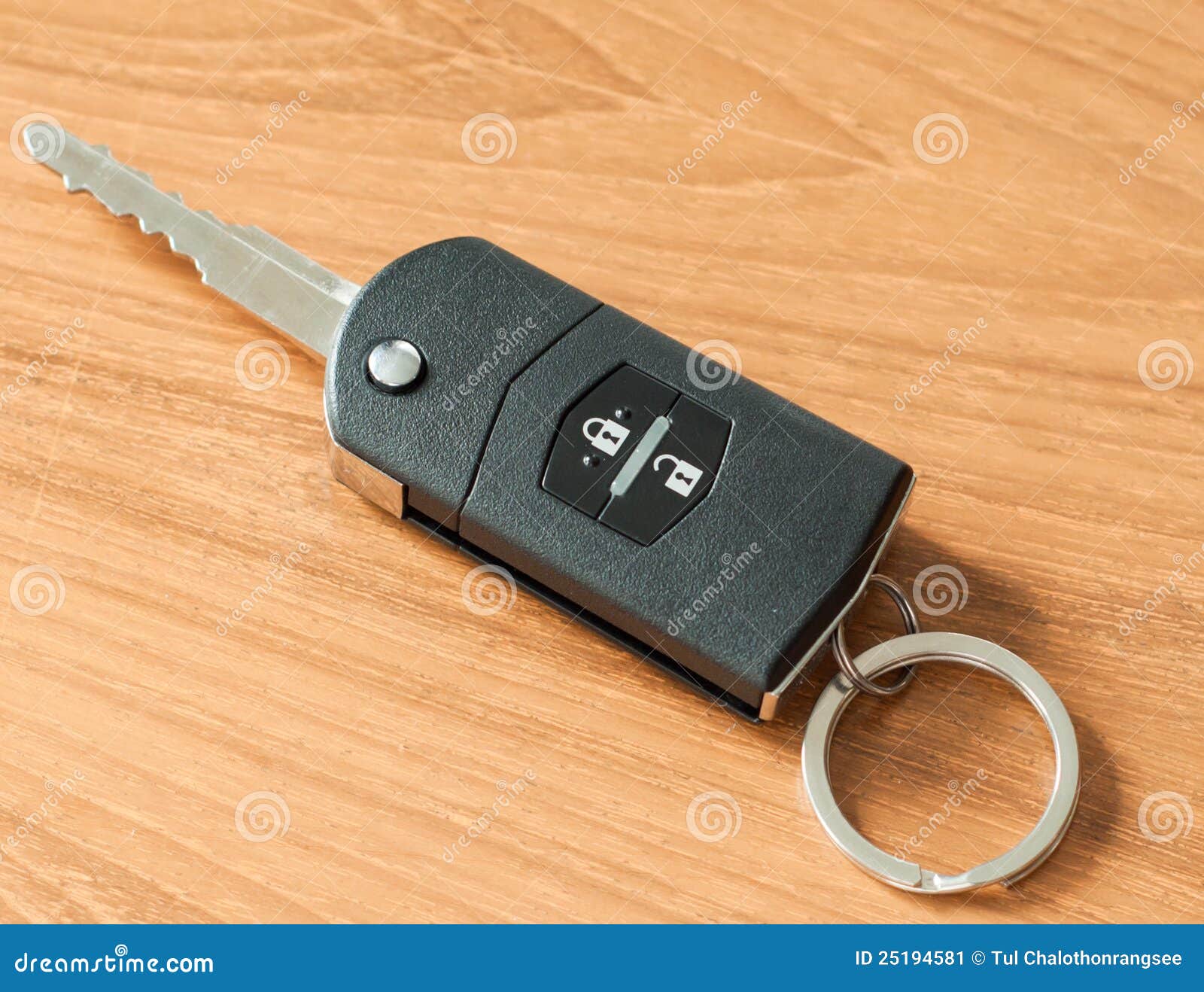 Car key on table stock image. Image of transport, electronic 25194581