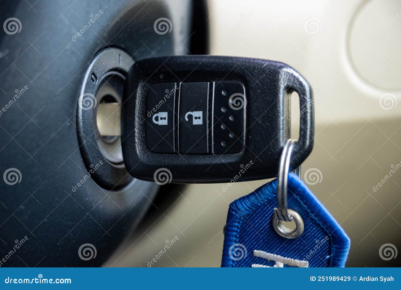 Car Key Was Left in the Car. Stock Image Image of alarm, power 251989429