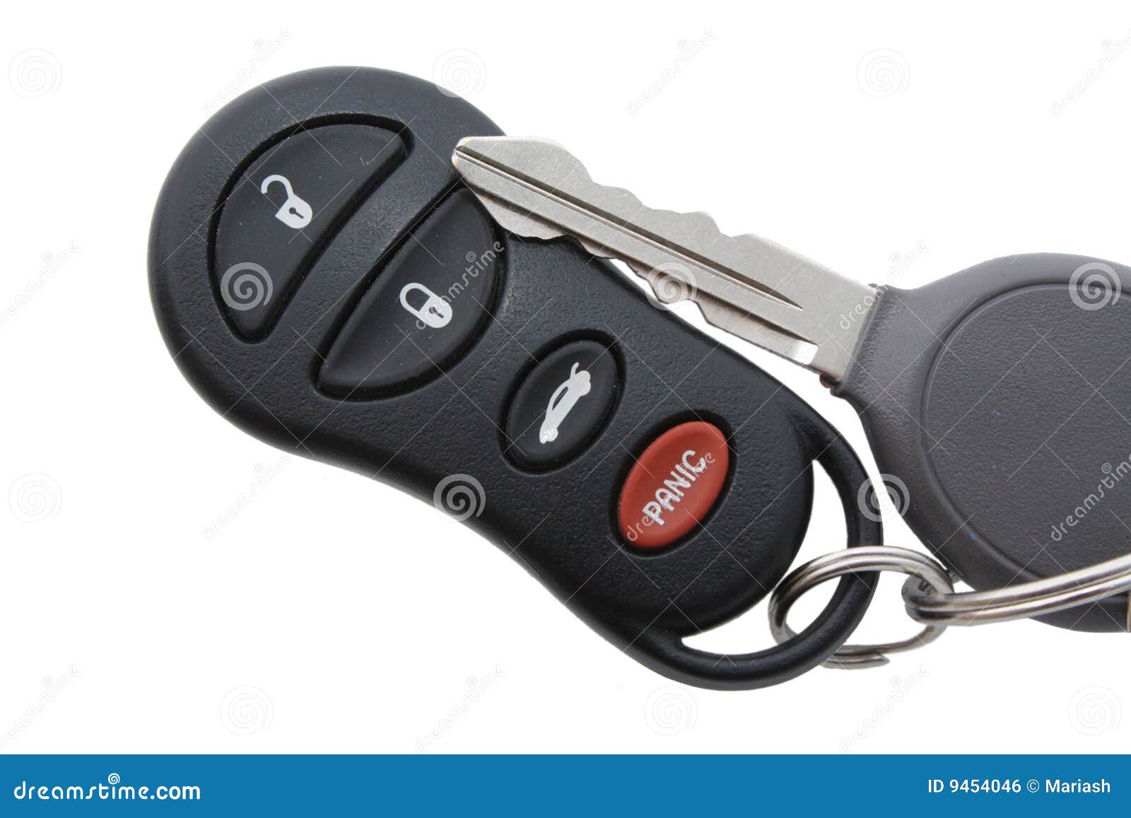 Download Car Keys stock photo. Image of button, white, panic, lock ...